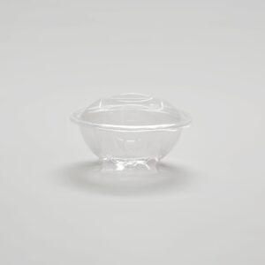 Saladier rond avec couvercle charnière - 32oz
