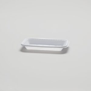 Barquette rectangulaire en plastique