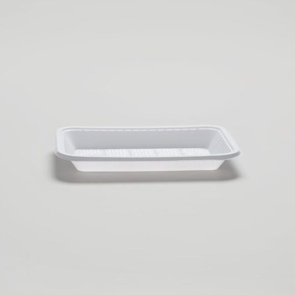 Barquette rectangulaire en plastique