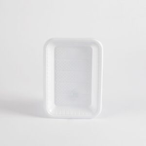 Barquette rectangulaire en plastique
