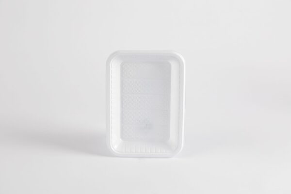 Barquette rectangulaire en plastique