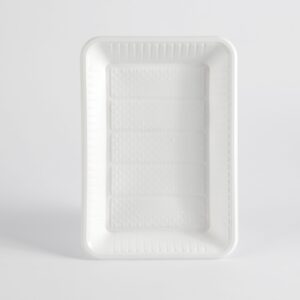 Barquette rectangulaire en plastique