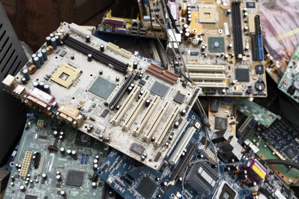 déchets électroniques